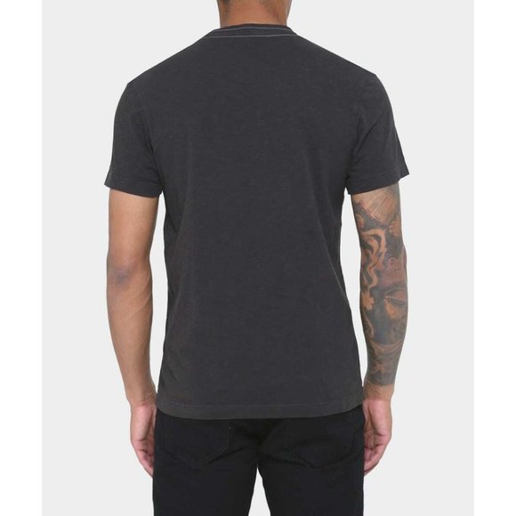 True Religion Men's Cut up Buddha Tee T-Shirt - Picture 3 of 5